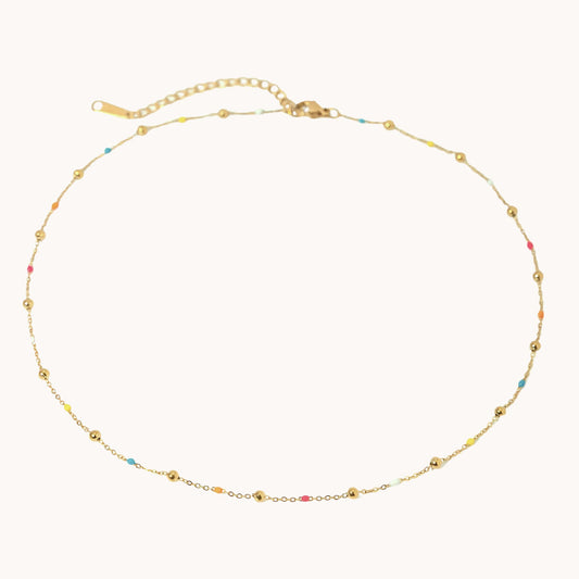 Color Beads Necklace