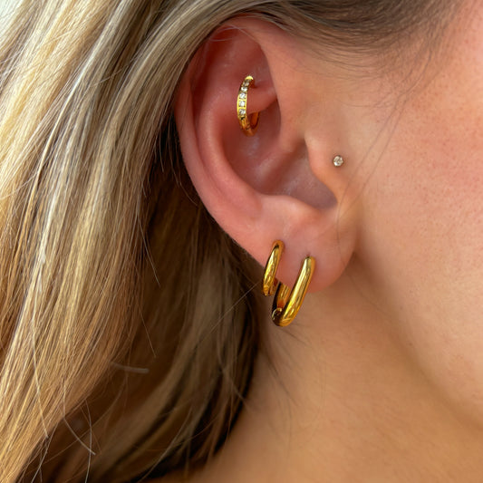 Oval Hoops