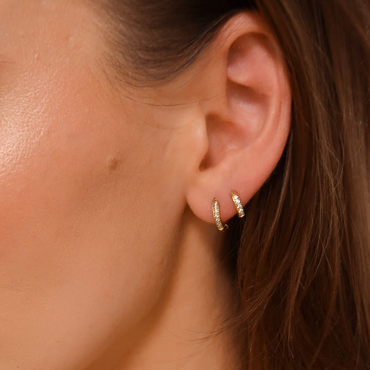 Zirconia Hoops