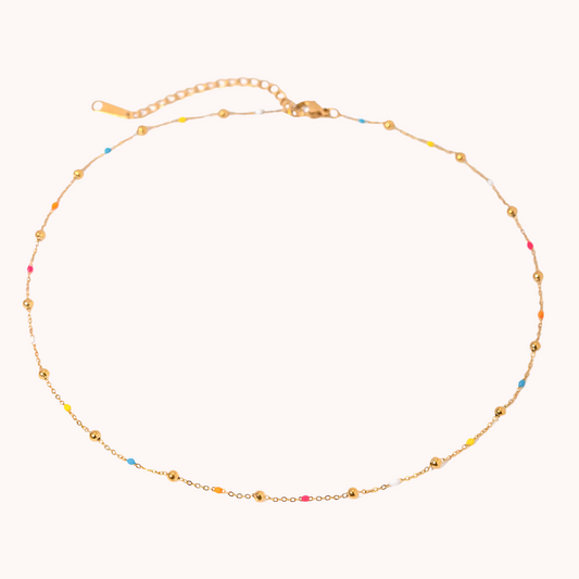Color Beads Necklace