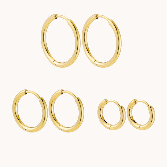 Classic Hoop Trio Thin