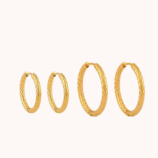Textured Hoop Duo