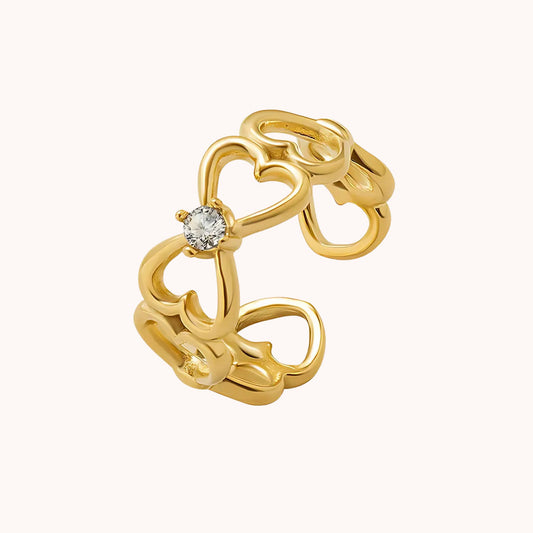 Heart To Heart Ring