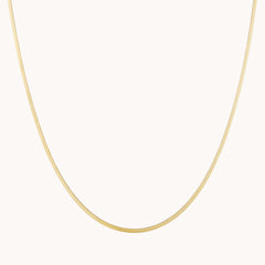 Thin Herringbone Necklace