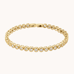 Bezel Tennis Bracelet
