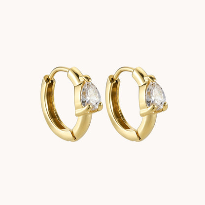 Teardrop Hoops