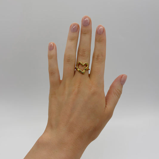 Open Heart Ring