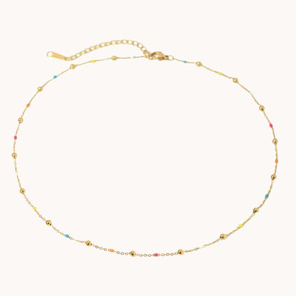 Color Beads Necklace